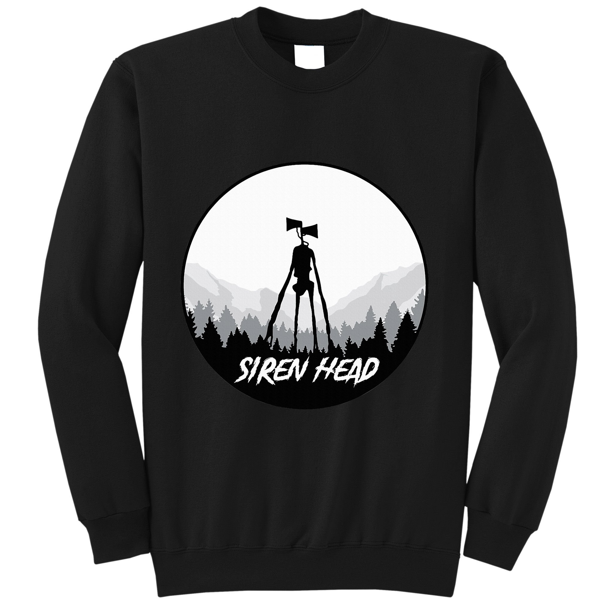 Siren Head Creepypasta Horror Sweet Or Treat Sweatshirt