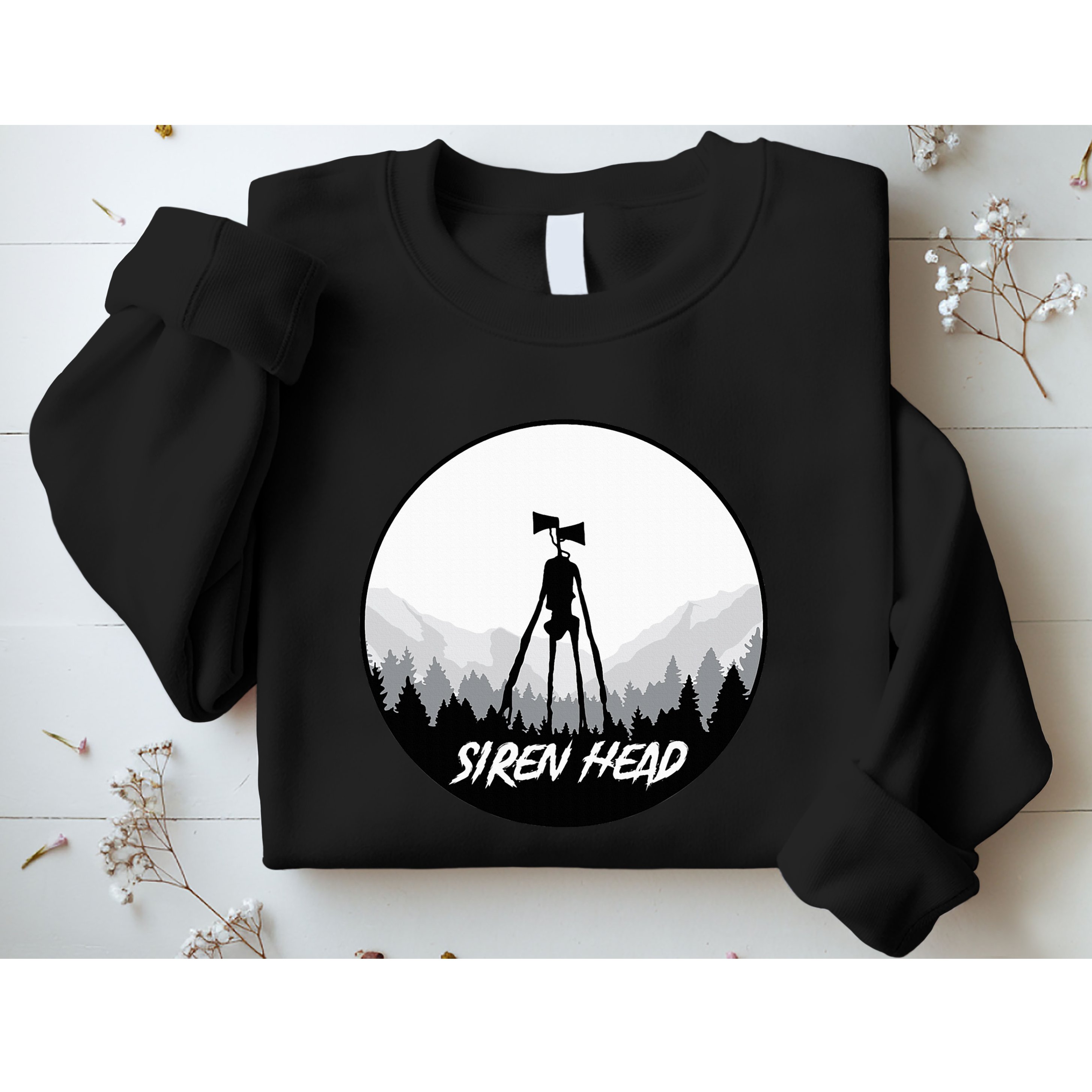 Siren Head Creepypasta Horror Sweet Or Treat Sweatshirt
