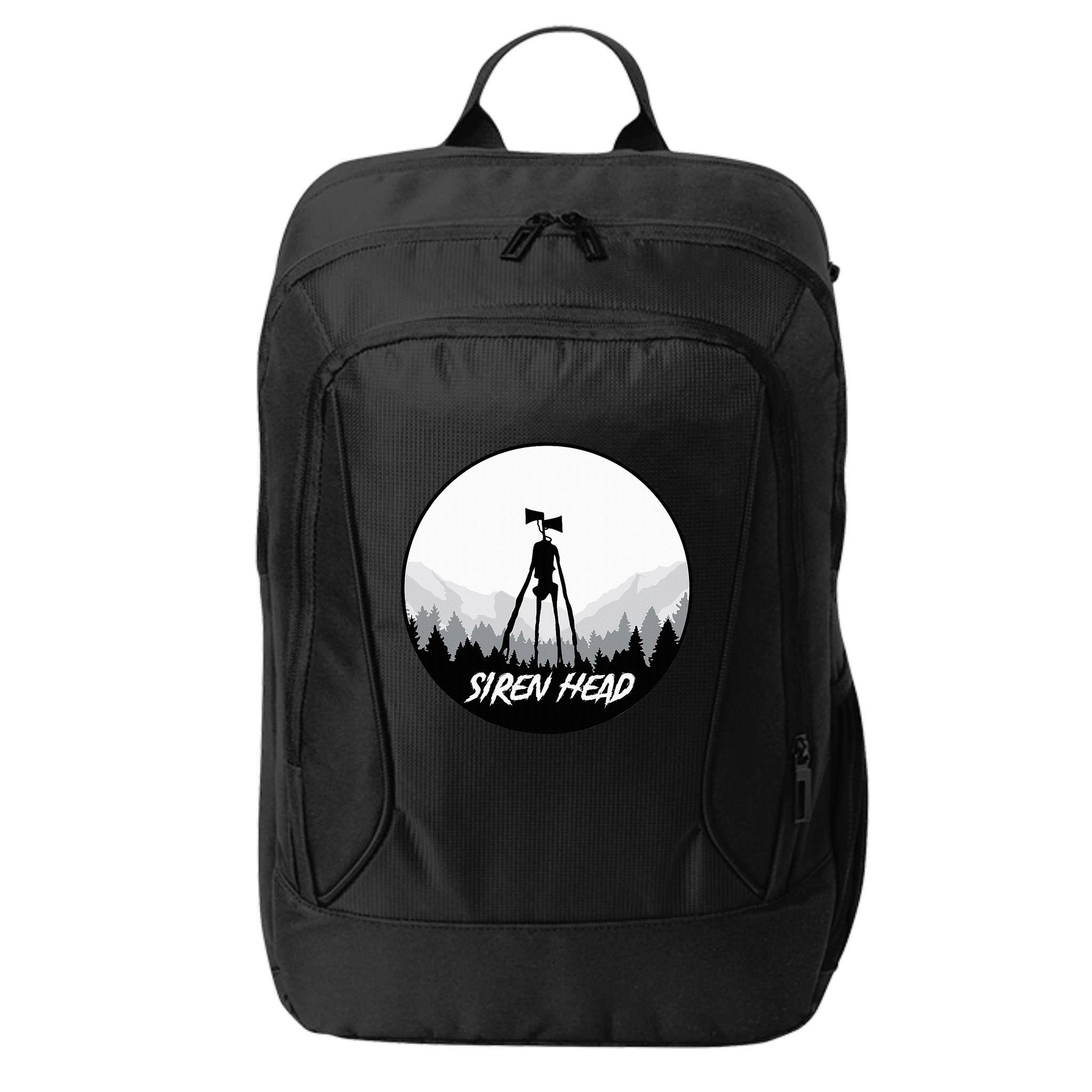 Siren Head Creepypasta Horror Sweet Or Treat City Backpack