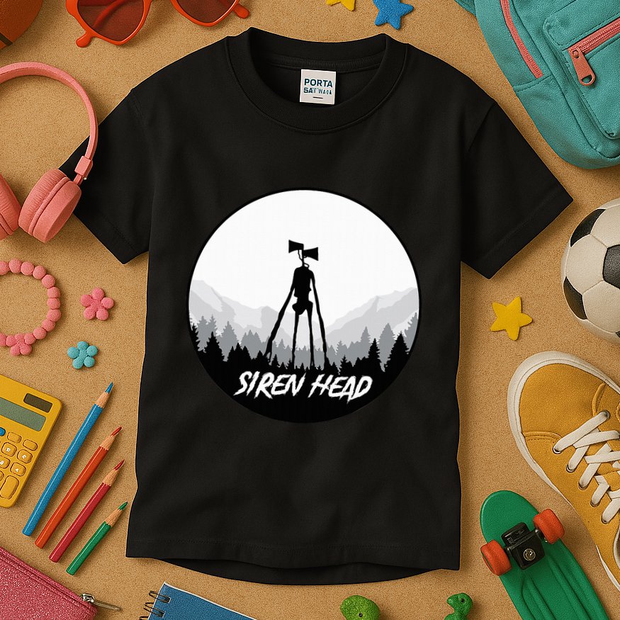 Siren Head Creepypasta Horror Sweet Or Treat Kids T-Shirt