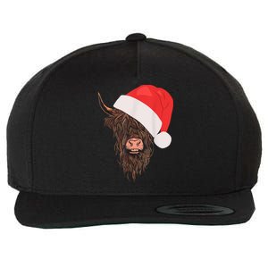 Scottish Highland Cattle Hairy Cow Farmer Christmas Hat Wool Snapback Cap