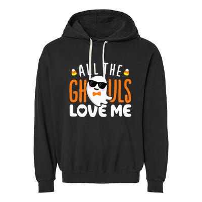 Spooky Halloween Costume Ghouls' Favorite Garment-Dyed Fleece Hoodie