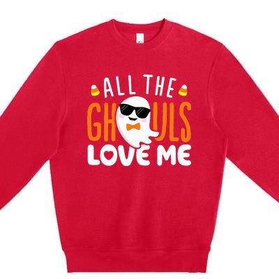 Spooky Halloween Costume Ghouls' Favorite Premium Crewneck Sweatshirt