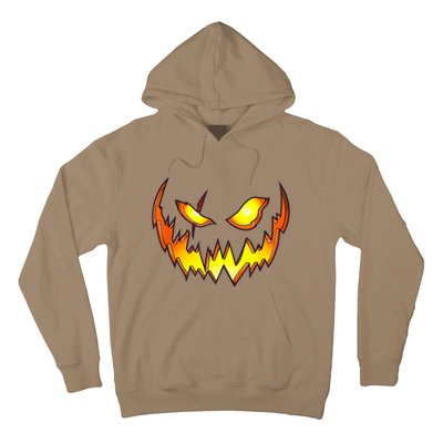 Scary Halloween Costume Pumpkin Face Jack O Lantern Hoodie