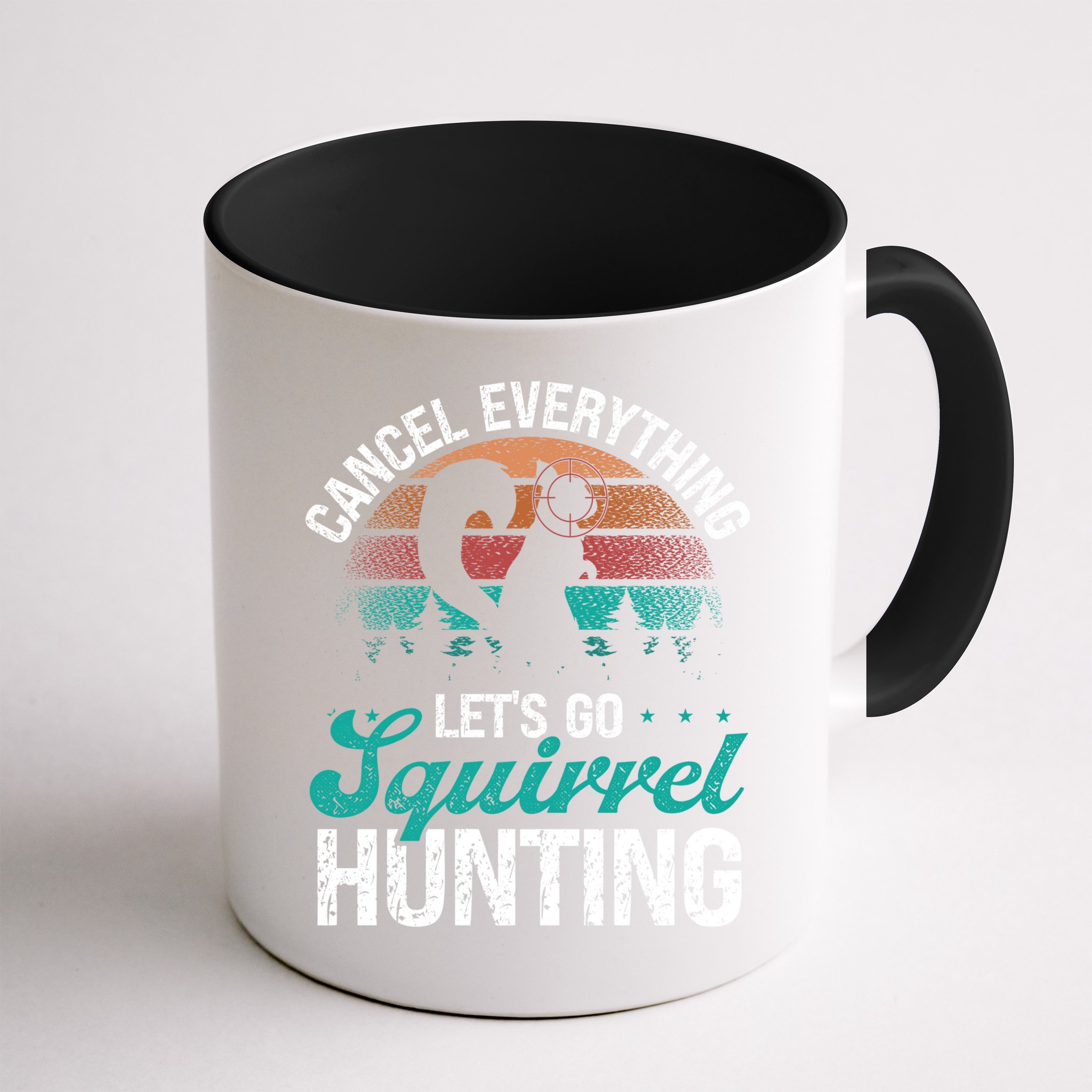 Squirrel Hunter Cancel Everything Vintage Squirrel Hunting Gift Mug