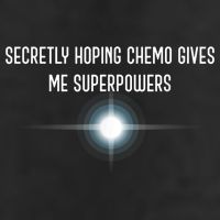 Secretly Hoping Chemo Gives Me Superpowers Golf Towel