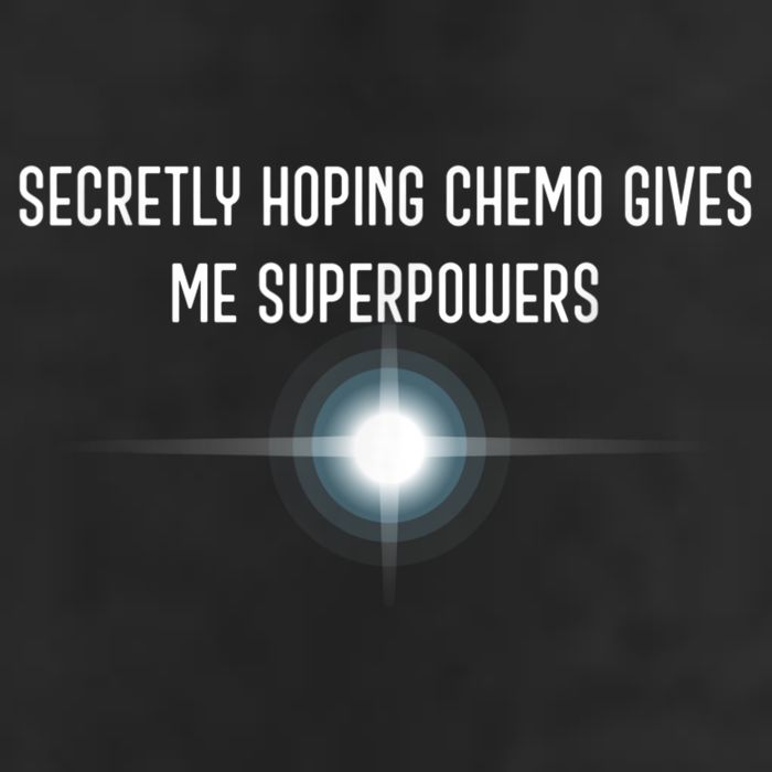 Secretly Hoping Chemo Gives Me Superpowers Golf Towel