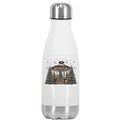 Stars Hollow Christmas Festival Christmas Tree Xmas Gilmore Stainless Steel Insulated Water Bottle