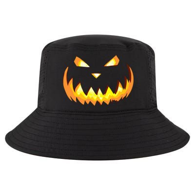 Scary Halloween Cute Gift Evil Grin Pumpkin Smile JackOLantern Cool Gift Cool Comfort Performance Bucket Hat