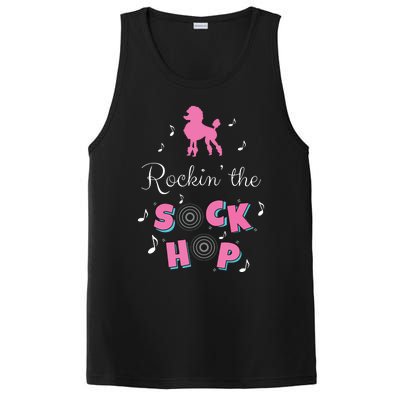 Sock Hop Costume Girl Women Pink Poodle PosiCharge Competitor Tank