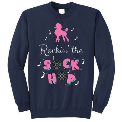 Sock Hop Costume Girl Women Pink Poodle Sweatshirt