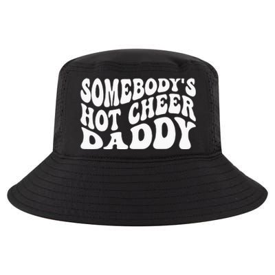 Somebodys hot cheer dad fathers day cheerleading competition Cool Comfort Performance Bucket Hat