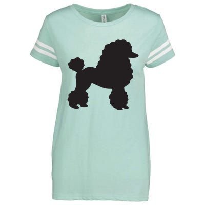 Sock Hop Cutie 50s Costume Poodle 1950s Party Enza Ladies Jersey Football T-Shirt