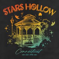 Stars Hollow Connecticut Est 1779 7 Panel Mesh Trucker Snapback Hat