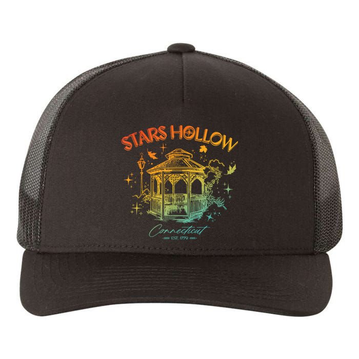 Stars Hollow Connecticut Est 1779 Yupoong Adult 5-Panel Trucker Hat