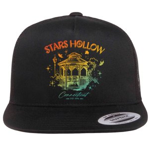 Stars Hollow Connecticut Est 1779 Flat Bill Trucker Hat