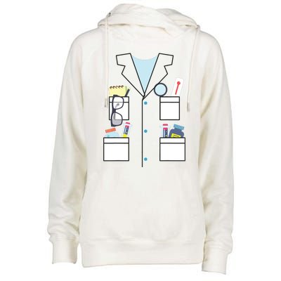 Scientist Halloween Costume Cute Chemist Science Womens Funnel Neck Pullover Hood