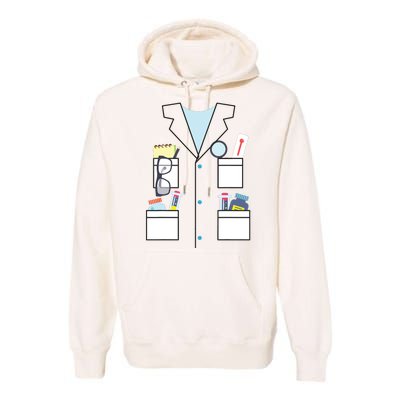 Scientist Halloween Costume Cute Chemist Science Premium Hoodie