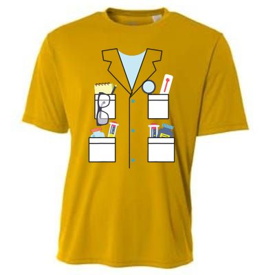 Scientist Halloween Costume Cute Chemist Science Cooling Performance Crew T-Shirt