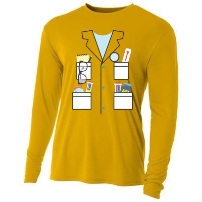 Scientist Halloween Costume Cute Chemist Science Cooling Performance Long Sleeve Crew