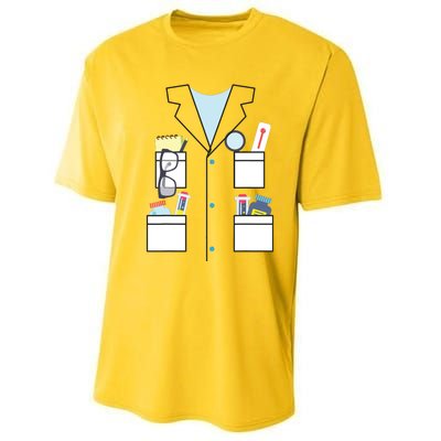 Scientist Halloween Costume Cute Chemist Science Performance Sprint T-Shirt