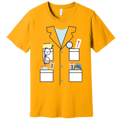 Scientist Halloween Costume Cute Chemist Science Premium T-Shirt