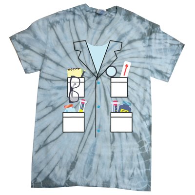 Scientist Halloween Costume Cute Chemist Science Tie-Dye T-Shirt