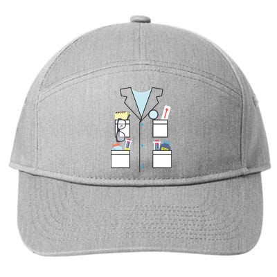 Scientist Halloween Costume Cute Chemist Science 7-Panel Snapback Hat
