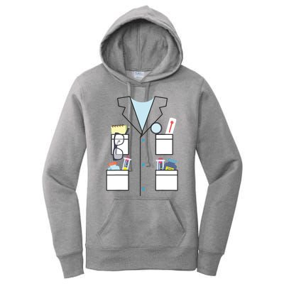 Scientist Halloween Costume Cute Chemist Science Women's Pullover Hoodie