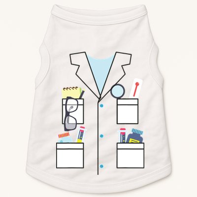 Scientist Halloween Costume Cute Chemist Science Doggie Tank