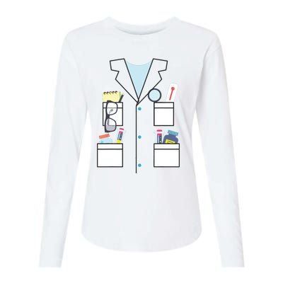 Scientist Halloween Costume Cute Chemist Science Womens Cotton Relaxed Long Sleeve T-Shirt