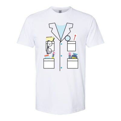 Scientist Halloween Costume Cute Chemist Science Softstyle CVC T-Shirt