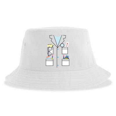 Scientist Halloween Costume Cute Chemist Science Sustainable Bucket Hat