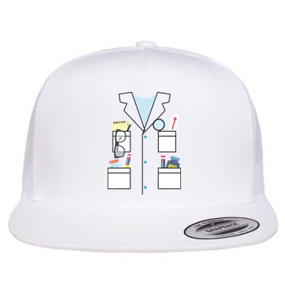 Scientist Halloween Costume Cute Chemist Science Flatbill Hat