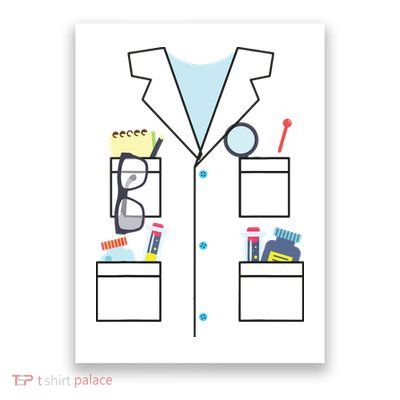 Scientist Halloween Costume Cute Chemist Science Poster