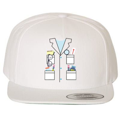 Scientist Halloween Costume Cute Chemist Science Wool Snapback Cap