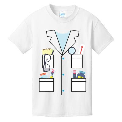 Scientist Halloween Costume Cute Chemist Science Kids T-Shirt