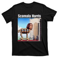 Scamala Harris Communism Trojan Horse Funny Trump 2024 T-Shirt