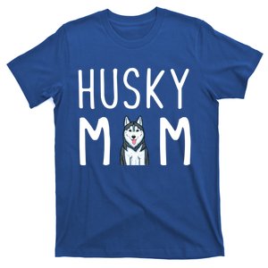 Siberian Husky Dog Mama Husky Mom Gift T-Shirt