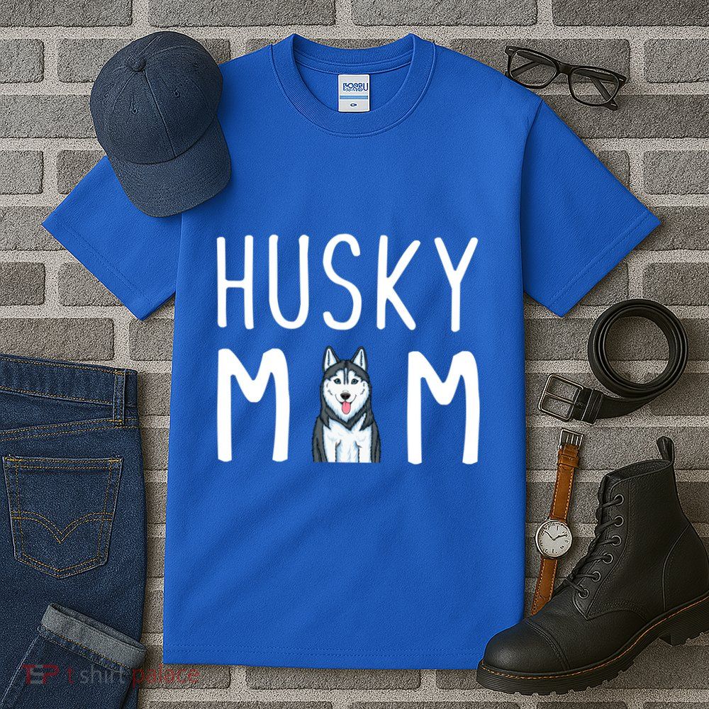 Siberian Husky Dog Mama Husky Mom Gift Tall T-Shirt