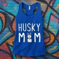 Siberian Husky Dog Mama Husky Mom Gift Womens Tank Top