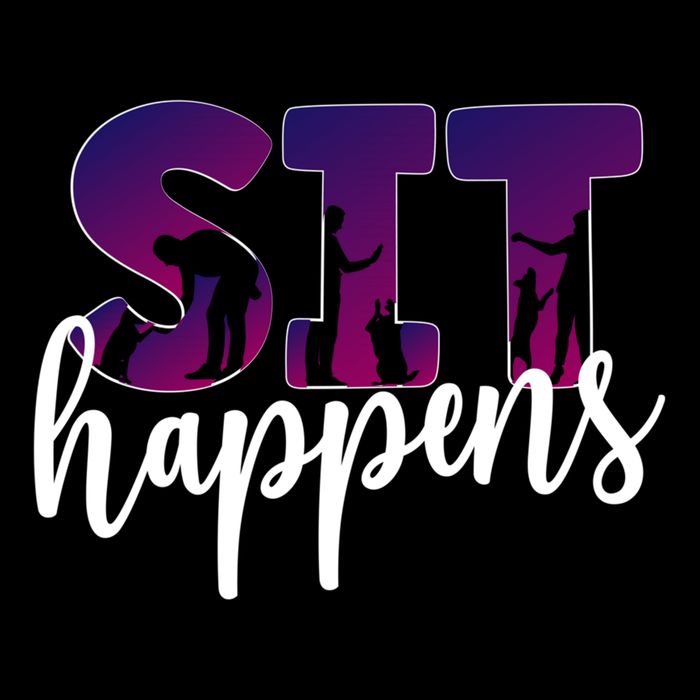 Sit Happens Dog Trainer Dog Training Funny Gift City Backpack
