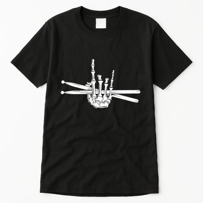 Skeleton Hand Drumsticks  Cool Drummer Gift  Drum Sticks  Tall T-Shirt