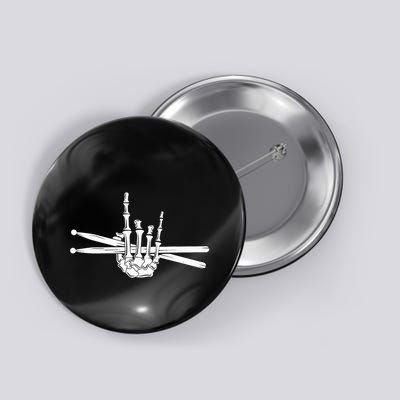 Skeleton Hand Drumsticks  Cool Drummer Gift  Drum Sticks  Button