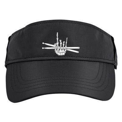 Skeleton Hand Drumsticks  Cool Drummer Gift  Drum Sticks  Adult Drive Performance Visor