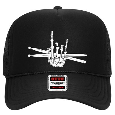 Skeleton Hand Drumsticks  Cool Drummer Gift  Drum Sticks  Trucker Hat