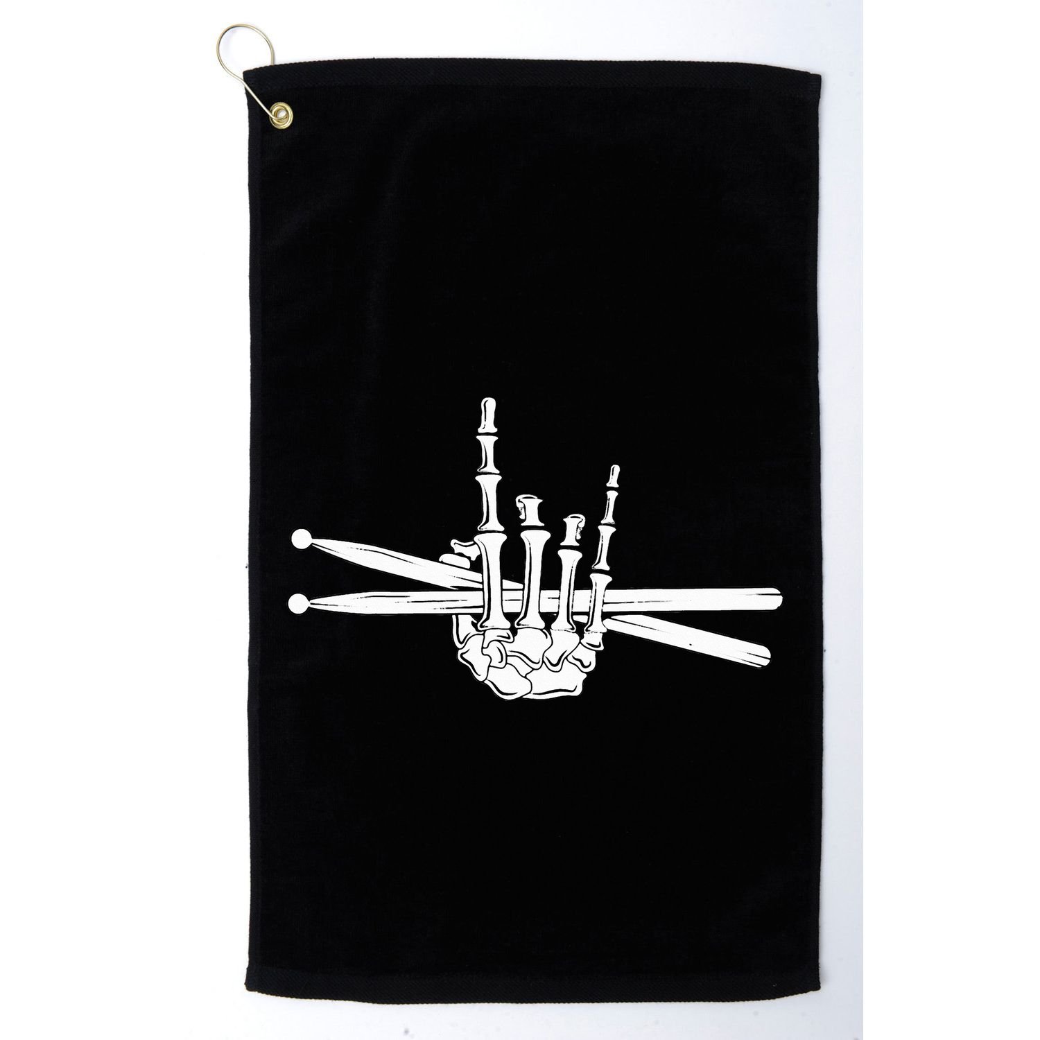 Skeleton Hand Drumsticks  Cool Drummer Gift  Drum Sticks  Golf Towel