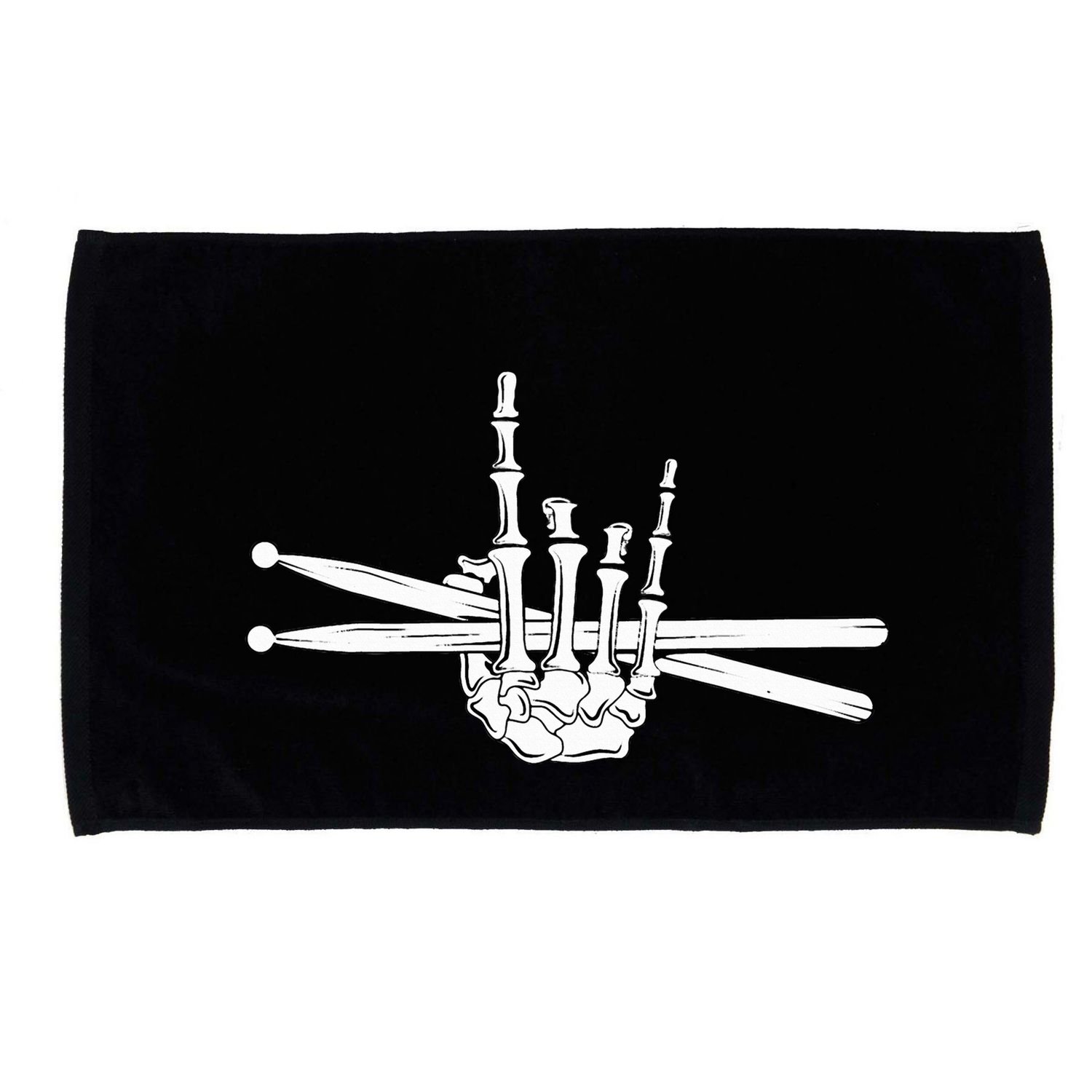 Skeleton Hand Drumsticks  Cool Drummer Gift  Drum Sticks  Microfiber Hand Towel