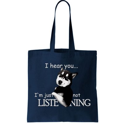 Siberian Husky Dog Husky Dog Lovers Tote Bag