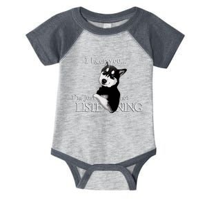 Siberian Husky Dog Husky Dog Lovers Infant Baby Jersey Bodysuit